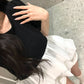 <預訂> JP 氣球褶邊泡泡上衣 | 兩色入