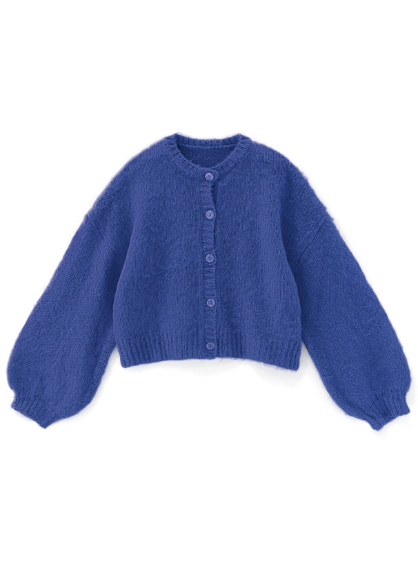 <預訂> JP 百搭易襯！落肩馬海毛針織開胸外套｜四色入