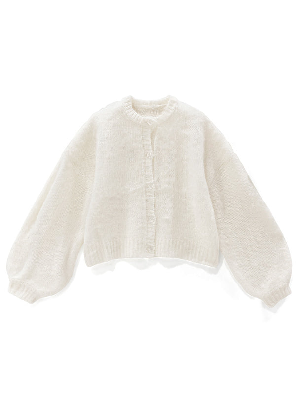 <預訂> JP 百搭易襯！落肩馬海毛針織開胸外套｜四色入