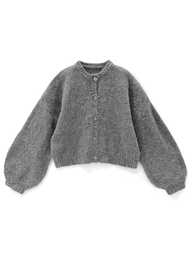 <預訂> JP 百搭易襯！落肩馬海毛針織開胸外套｜四色入