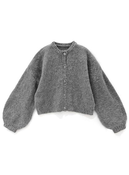 <預訂> JP 百搭易襯！落肩馬海毛針織開胸外套｜四色入