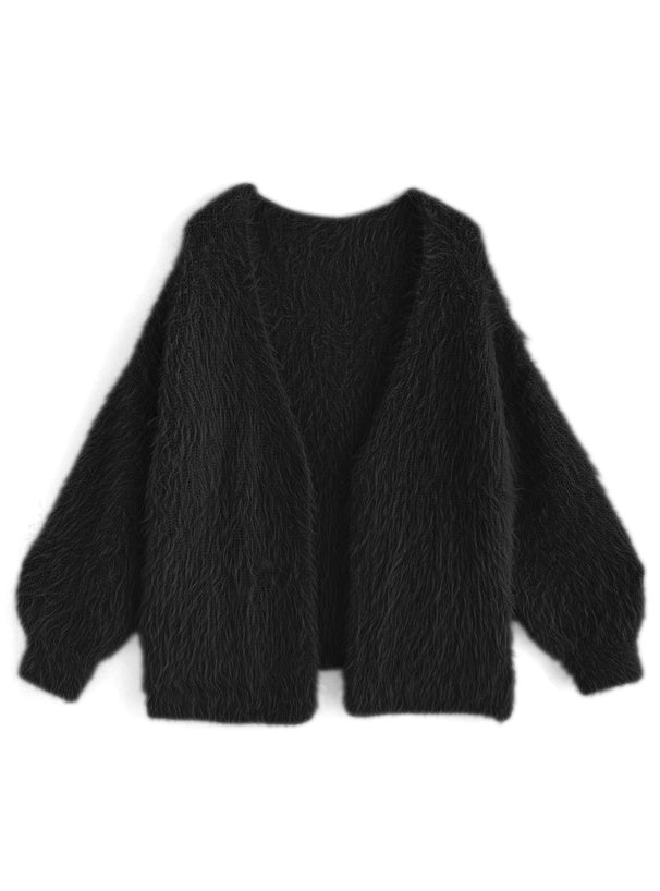 <預訂> JP 羽毛針織開胸外套｜四色入