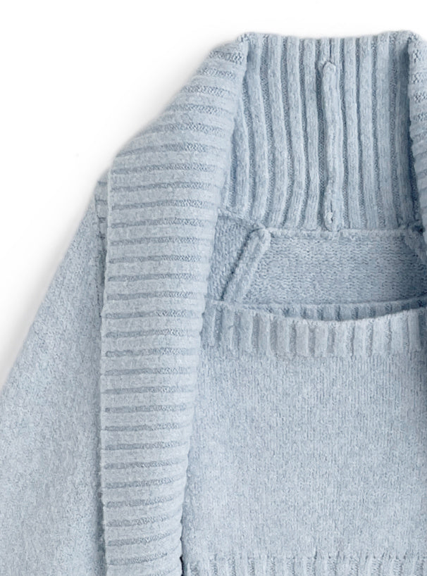 <預訂> JP ILLIT IROHA同款🐰短上衣與露肩針織兩件套裝｜四色入