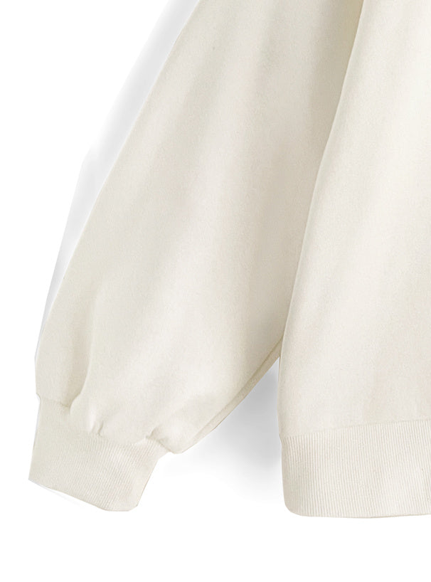 <預訂> 暖笠笠可愛小貓圖案拉絨毛衛衣｜兩色入