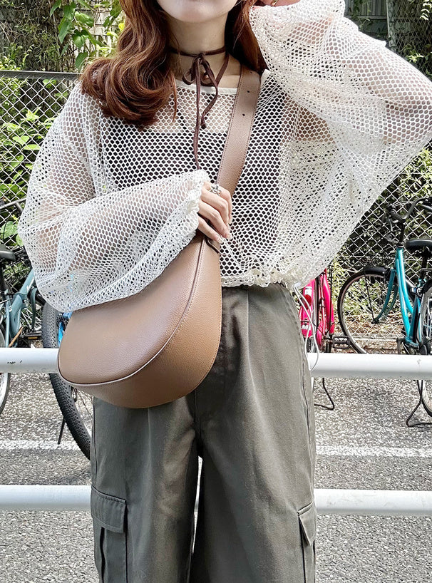 <預訂> JP 街頭風抽繩網眼上衣