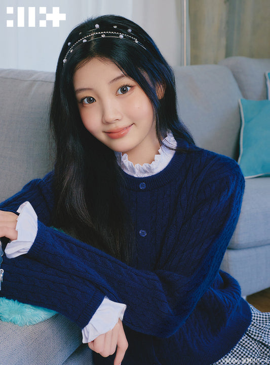 <預訂> JP ILLIT WONHEE同款🐰荷葉邊多層針織上衣｜六色入