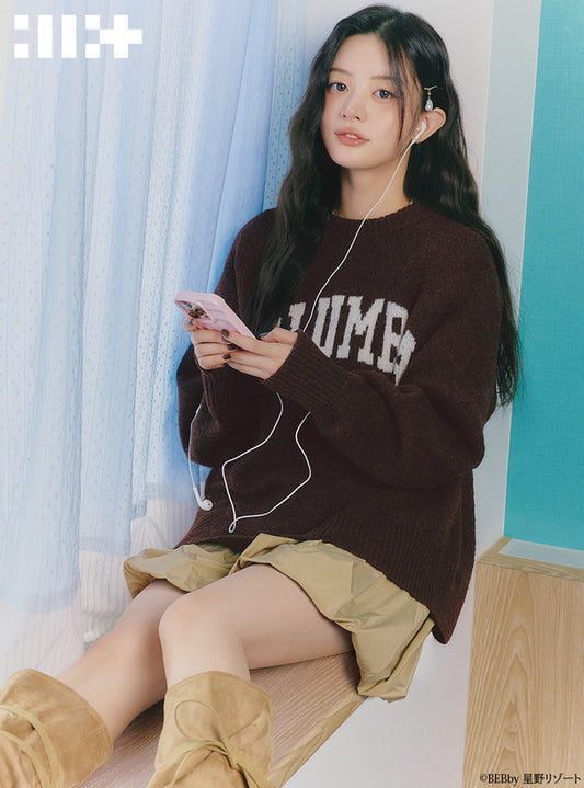 <預訂> JP ILLIT MINJU同款🐰LOGO針織上衣｜四色入