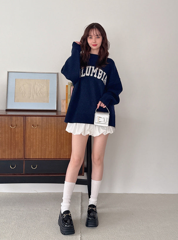 <預訂> JP ILLIT MINJU同款🐰LOGO針織上衣｜四色入