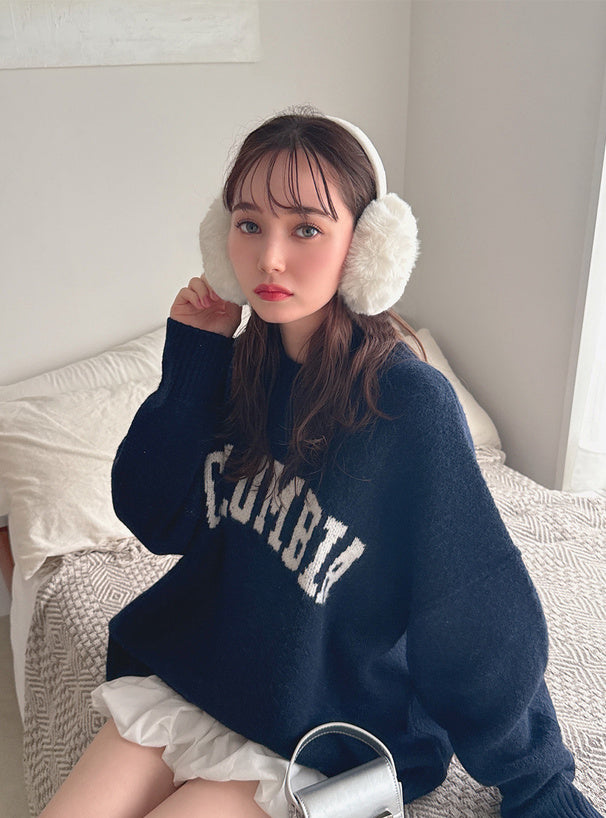 <預訂> JP ILLIT MINJU同款🐰LOGO針織上衣｜四色入