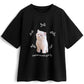 <預訂> JP 貓咪格紋蝴蝶結Tee｜三色入