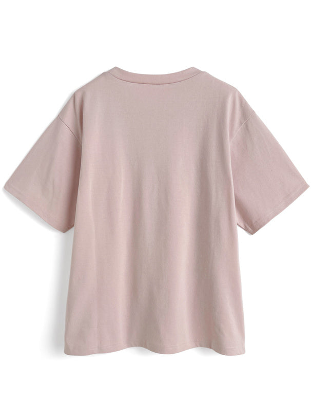 <預訂> JP 貓咪格紋蝴蝶結Tee｜三色入