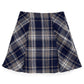 <預訂> JP 花呢格紋半身A字短裙(含打底)