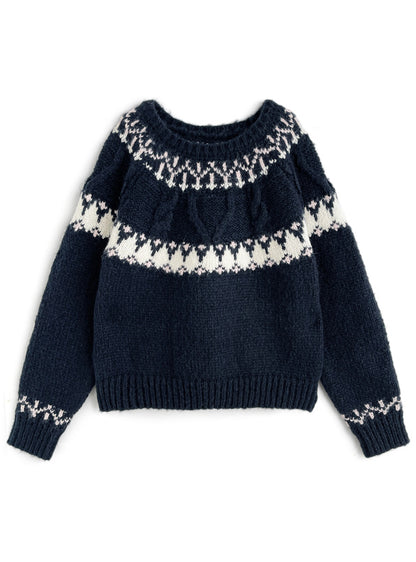 <預訂> 北歐風節日針織上衣｜五色入