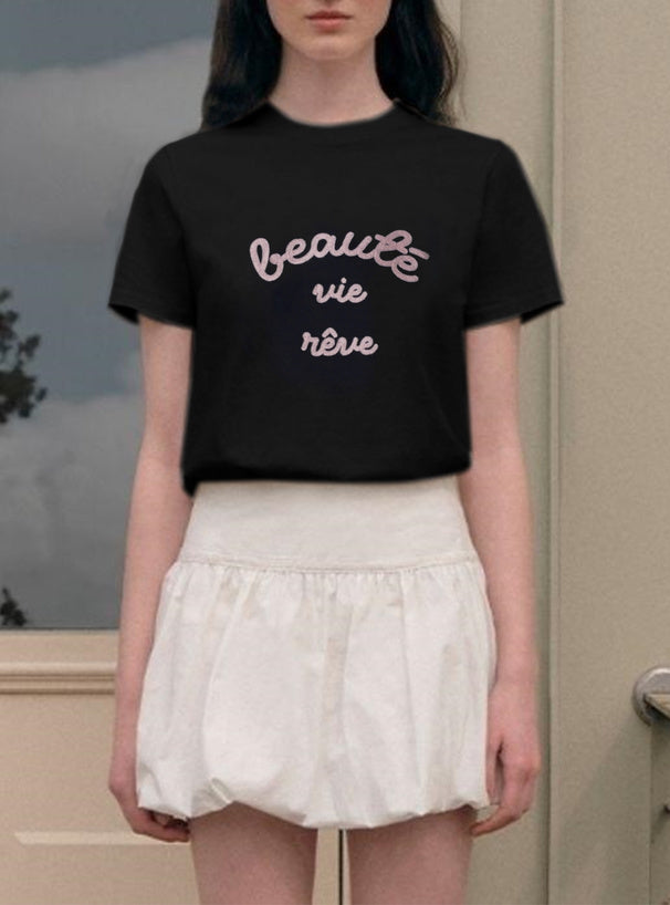 <預訂> JP 復古刺繡logo Tee｜三色入