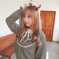 <現貨> comeback♡ 自家製 韓系Onnie感格仔蕾絲長袖上衣