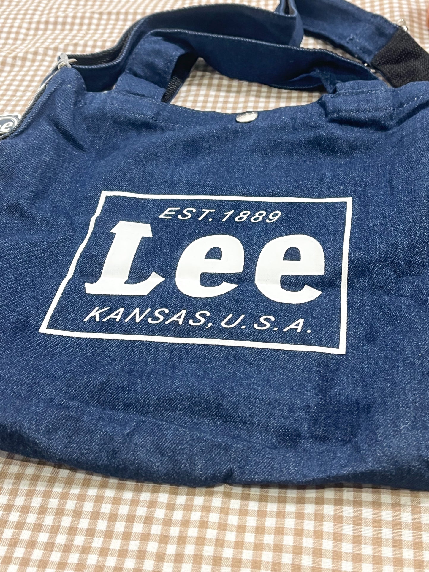 日版 Lee Two Way Tote Bag | 三色入