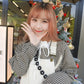 <現貨> comeback♡ 自家製 韓系Onnie感格仔蕾絲長袖上衣