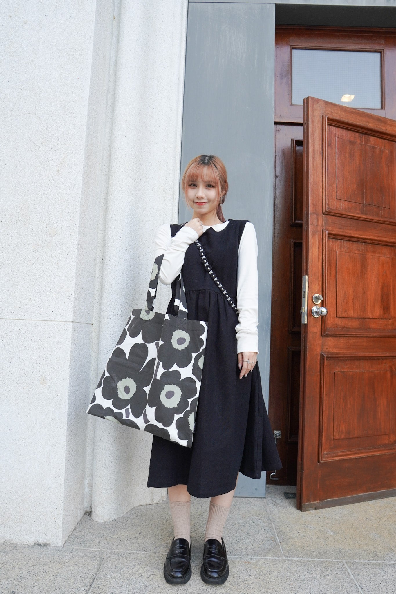 <現貨> Marimekko 黑白色Tote Bag