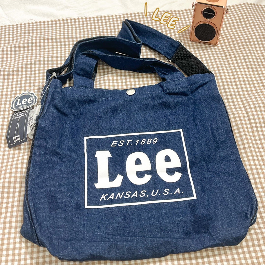 日版 Lee Two Way Tote Bag | 三色入