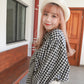 <現貨> comeback♡ 自家製 格仔開胸長袖口袋恤衫上衣外套