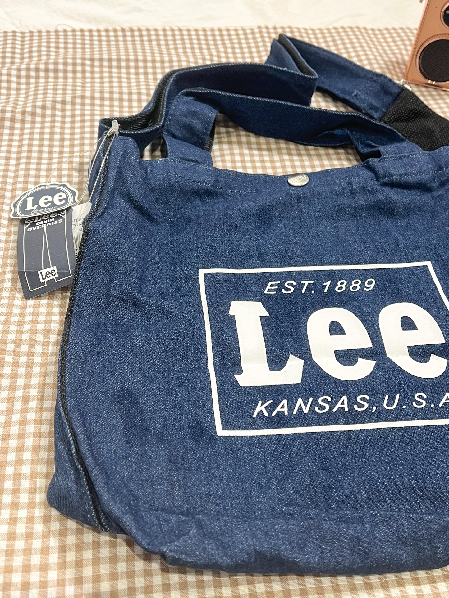 日版 Lee Two Way Tote Bag | 三色入