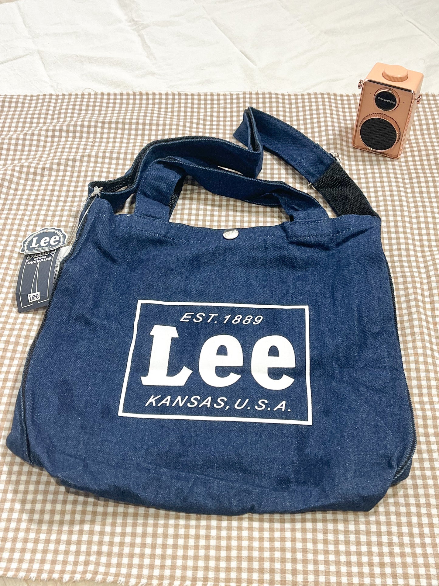 日版 Lee Two Way Tote Bag | 三色入