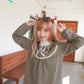<現貨> comeback♡ 自家製 韓系Onnie感格仔蕾絲長袖上衣