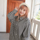 <現貨> comeback♡ 自家製 格仔開胸長袖口袋恤衫上衣外套