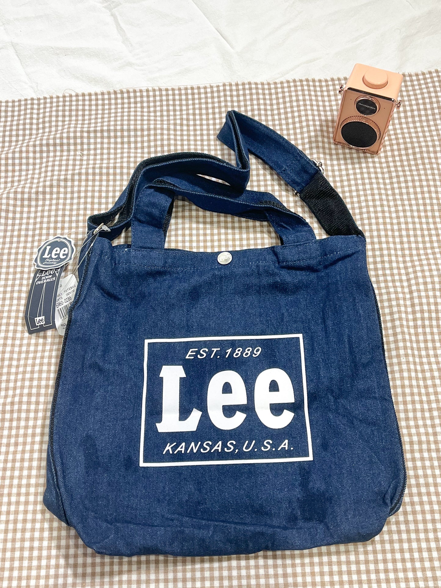 日版 Lee Two Way Tote Bag | 三色入