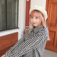 <現貨> comeback♡ 自家製 格仔開胸長袖口袋恤衫上衣外套