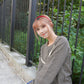 <現貨> comeback♡ 自家製 韓系Onnie感格仔蕾絲長袖上衣