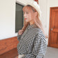 <現貨> comeback♡ 自家製 格仔開胸長袖口袋恤衫上衣外套