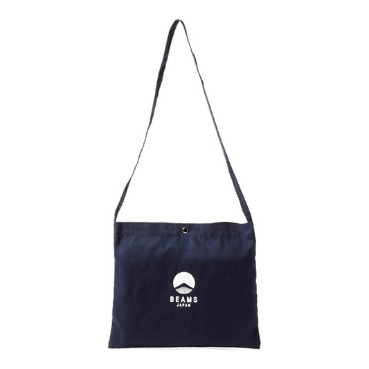 Beams Japan 經典款斜背袋 ｜寶藍Navy